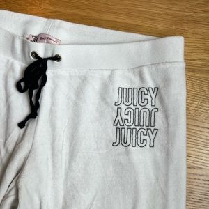 JUICY COUTURE VELOUR JOGGERS